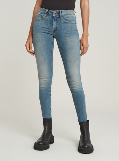 Midge Zip Skinny Jeans